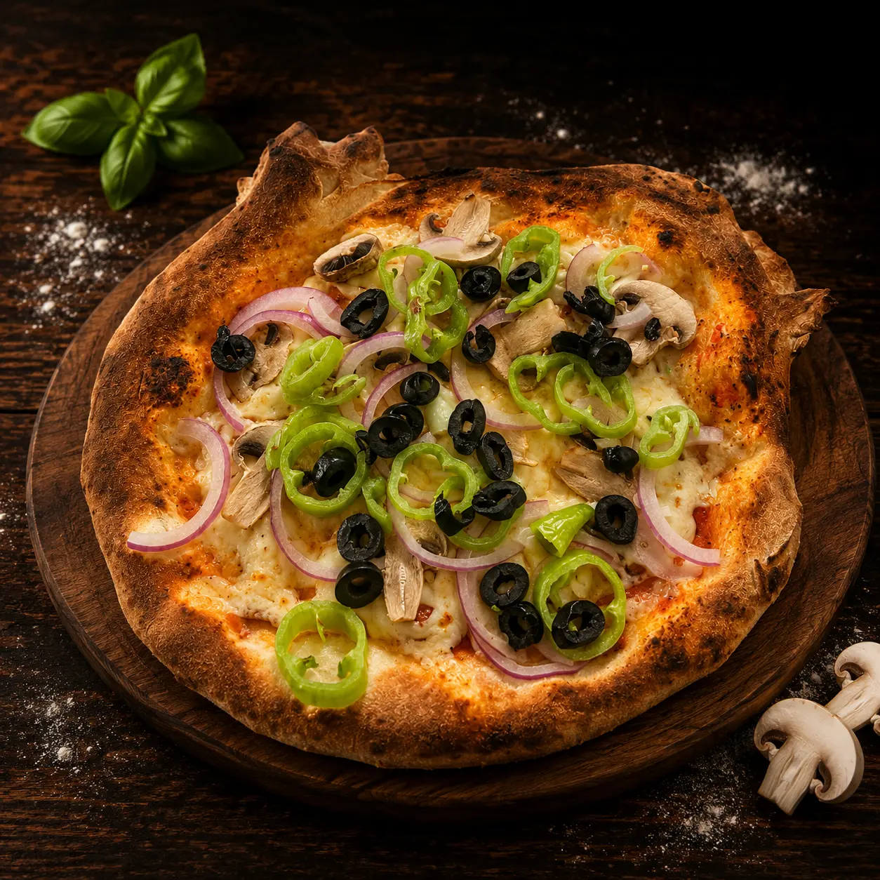 Vegetariana pizza