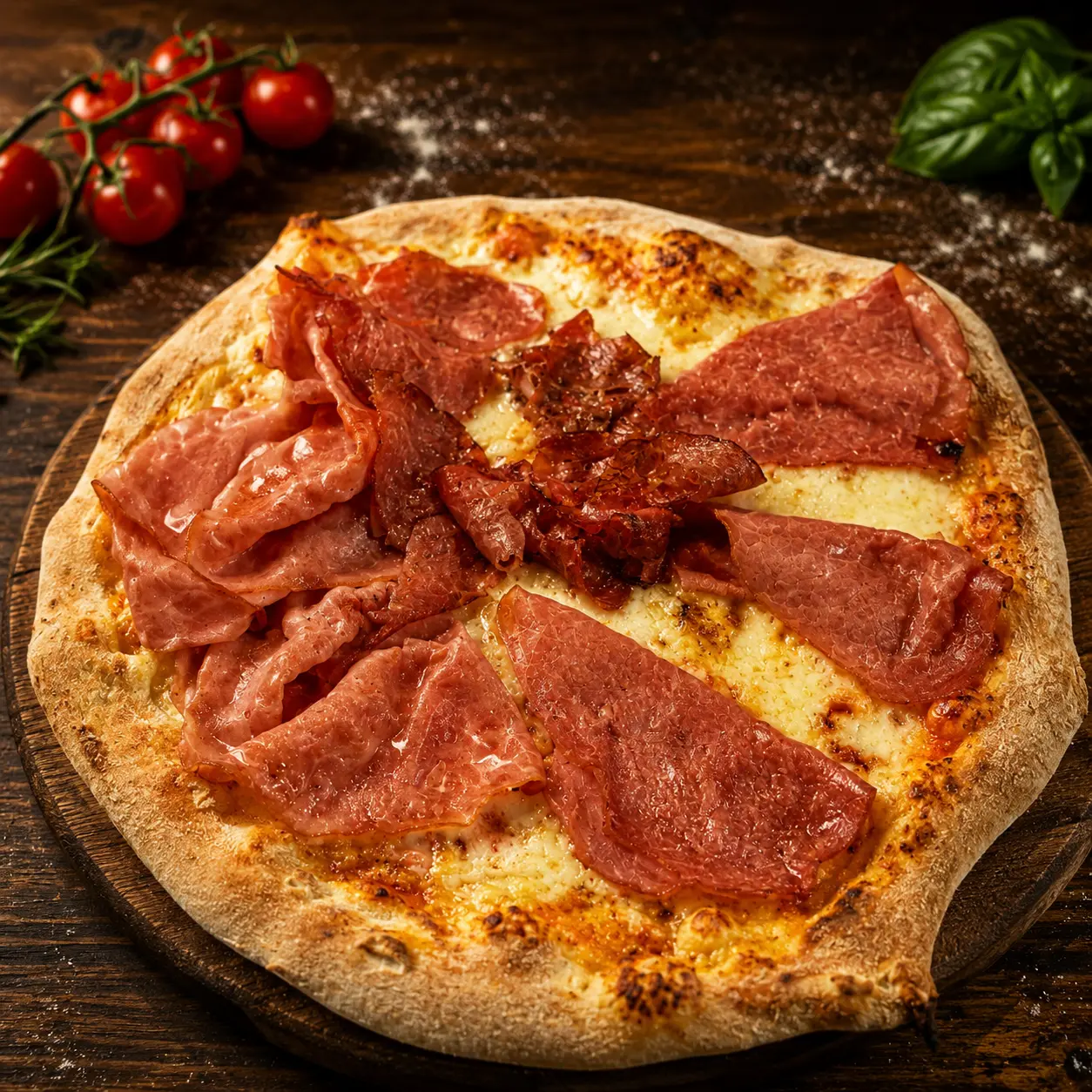 Trio Di Carne pizza